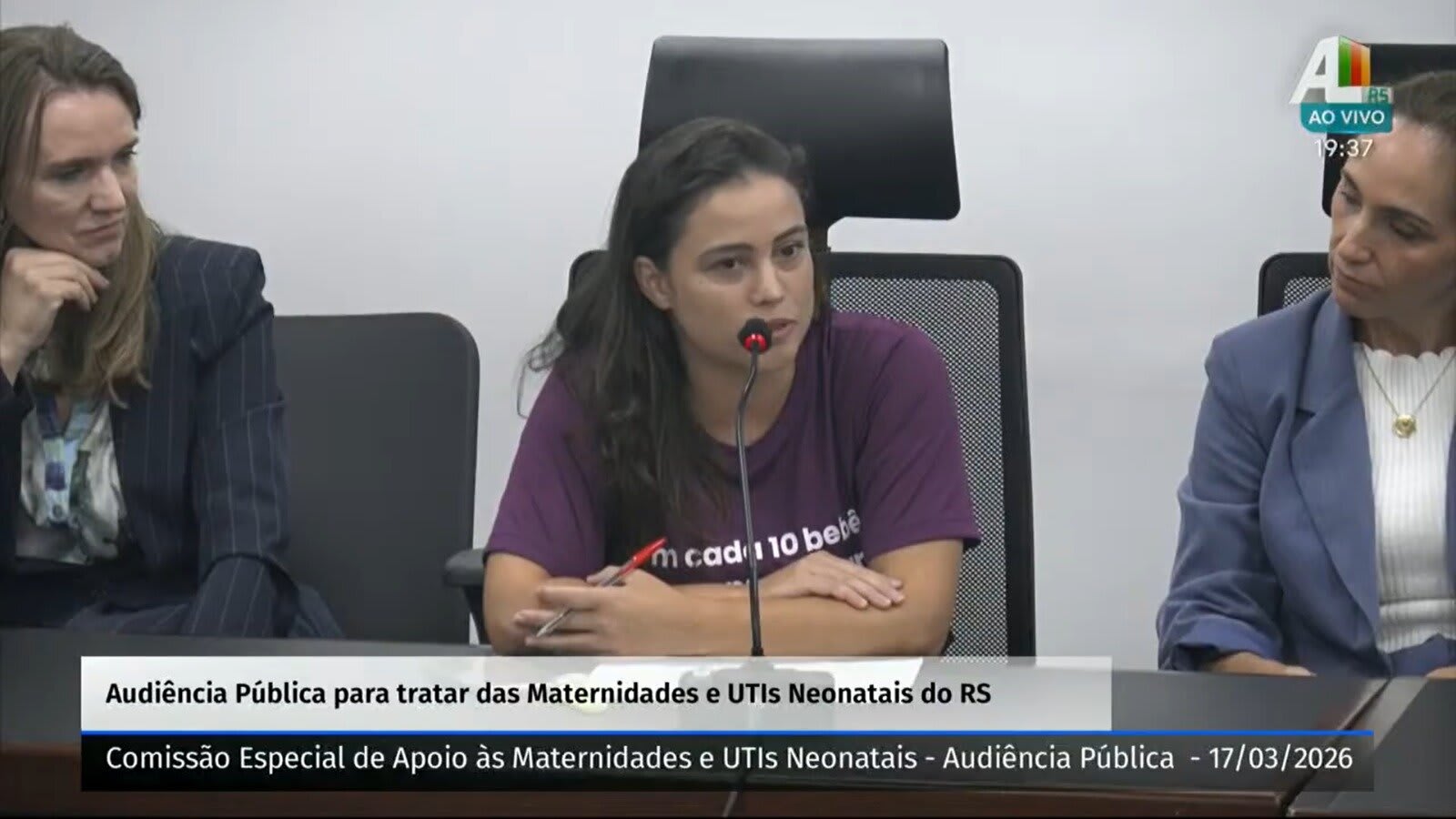 ONG leva voz das famílias à audiência pública em Porto Alegre