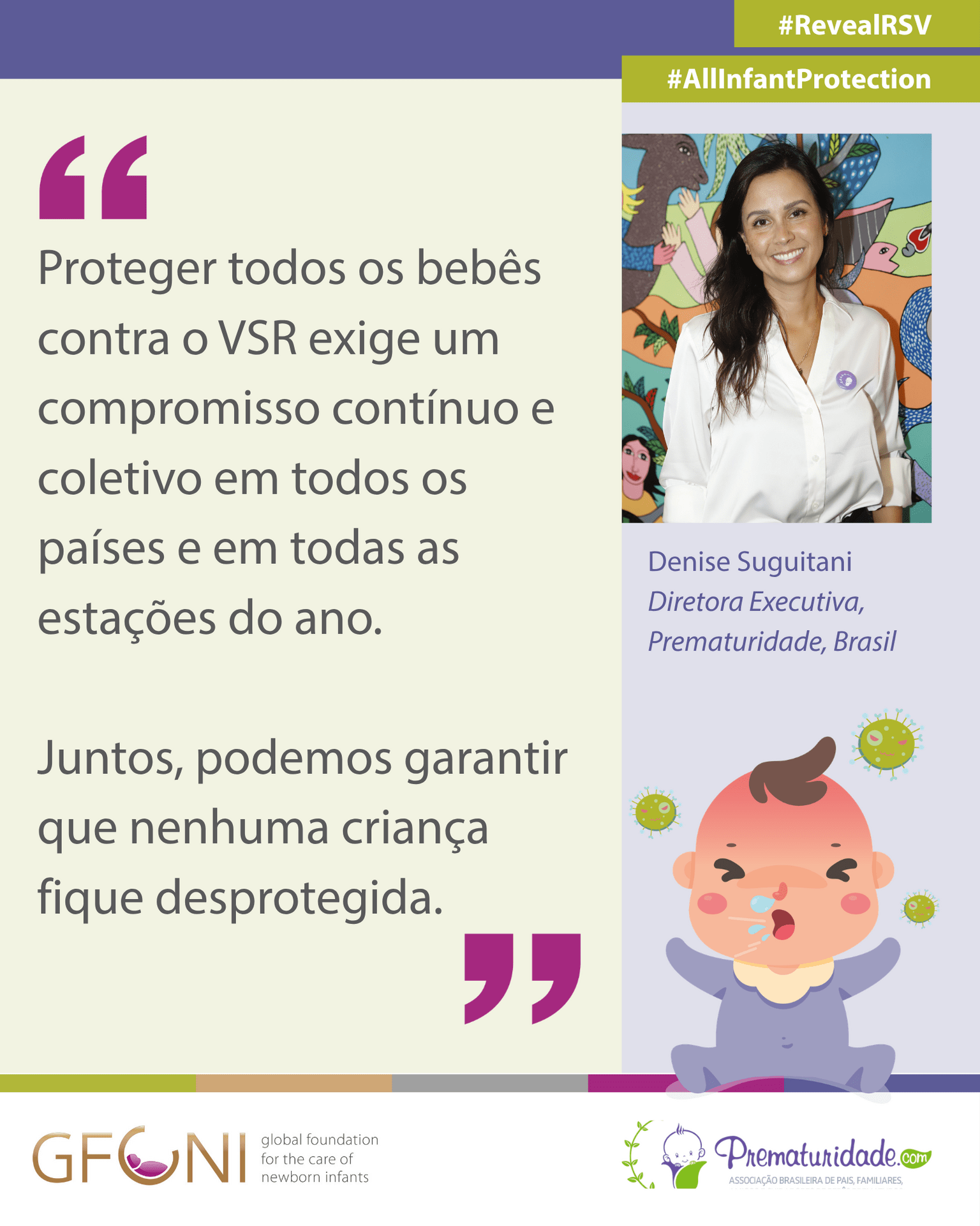 Página reúne informações sobre o VSR para as famílias