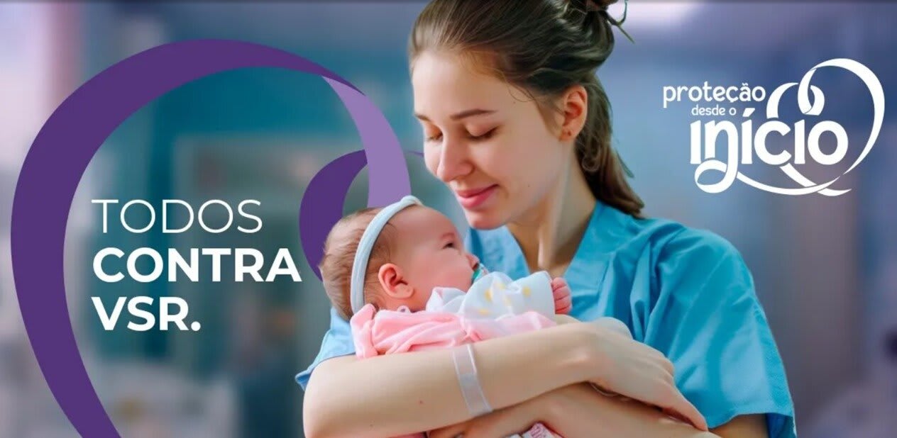 Proteção desde o início: campanha alerta para os perigos do VSR